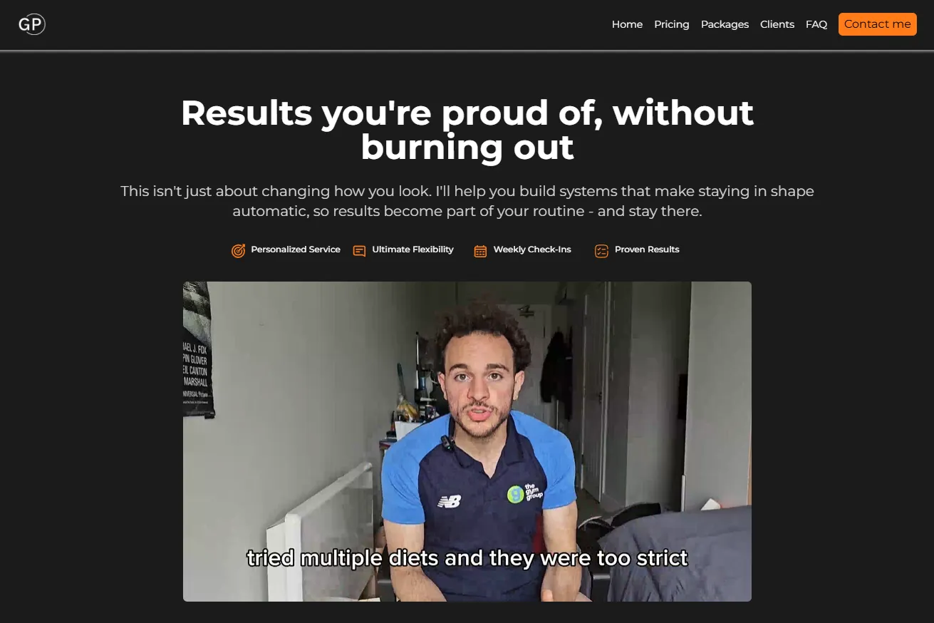 Personal Trainer screenshot 1